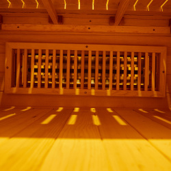 Инфракрасная сауна Mexda WS-1701SR красный кедр 1000*1000*2000